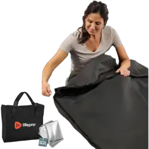 LifePro RejuvaWrap — Far Infrared Sauna Blanket with Lifetime Warranty